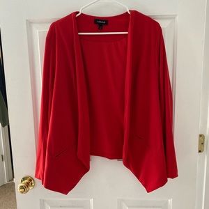 Torrid red blazer